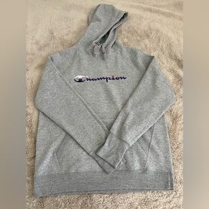 Champion Hoodie, Script Logo